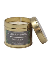 Load image into Gallery viewer, Cedar & Snow - Balsam Fir Soy Candle