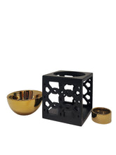 Load image into Gallery viewer, Oriental Gold Wax Burner