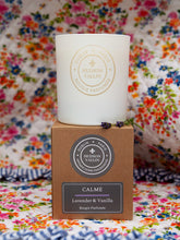 Load image into Gallery viewer, Calme - Lavender and Vanilla Soy Candle
