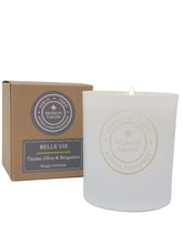 Load image into Gallery viewer, Belle Vie - Thyme, Olive &amp; Bergamot Soy Candle
