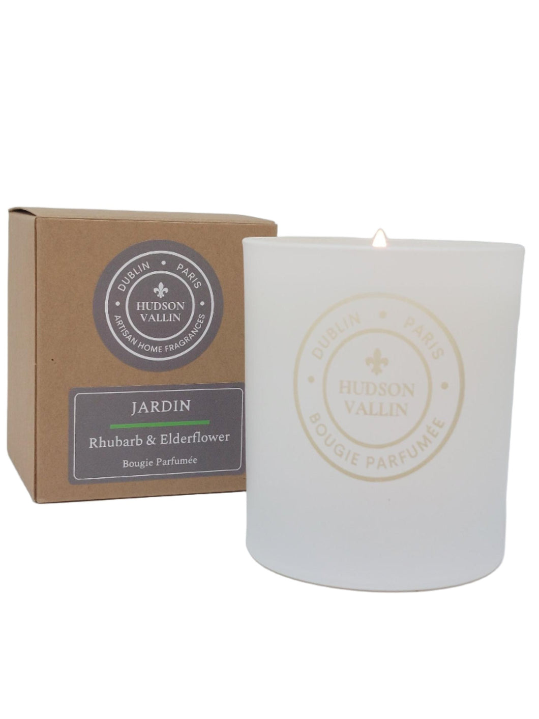 Jardin - Rhubarb and Elderflower Soy Candle