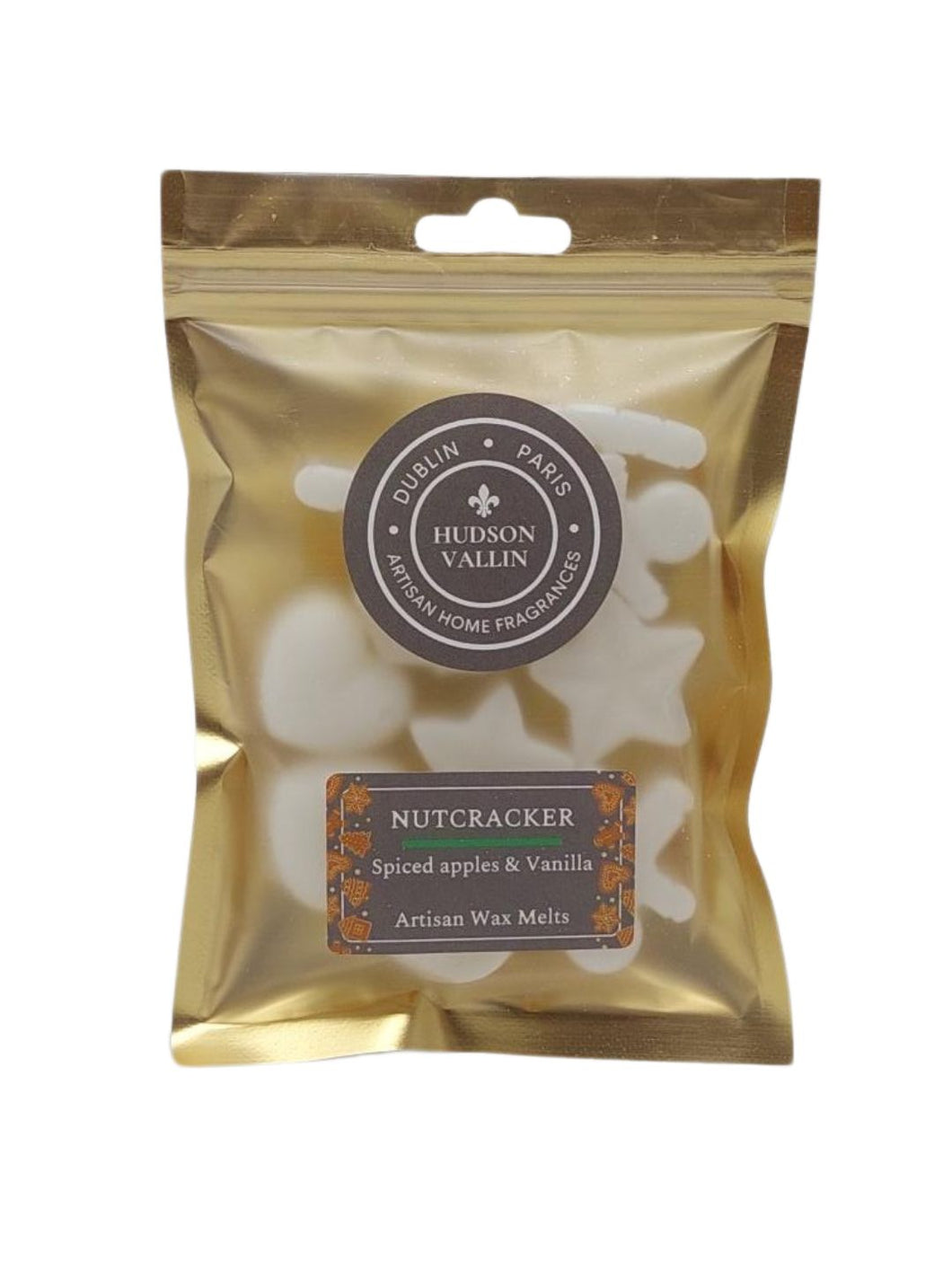 Nutcracker - Spiced Apples & Vanilla Wax Melt Pouch