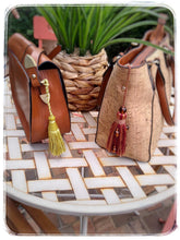 Load image into Gallery viewer, Sophie Red key tassel
