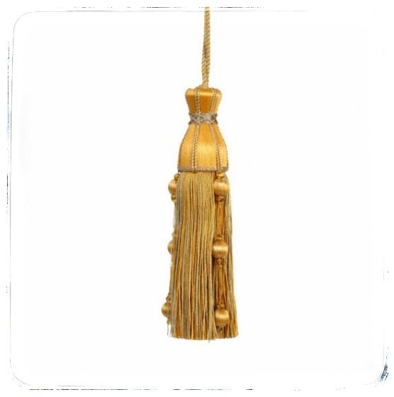 Amelie Bronze key tassel