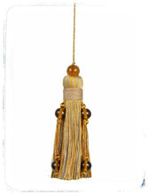 Load image into Gallery viewer, Sophie Bronze key tassel
