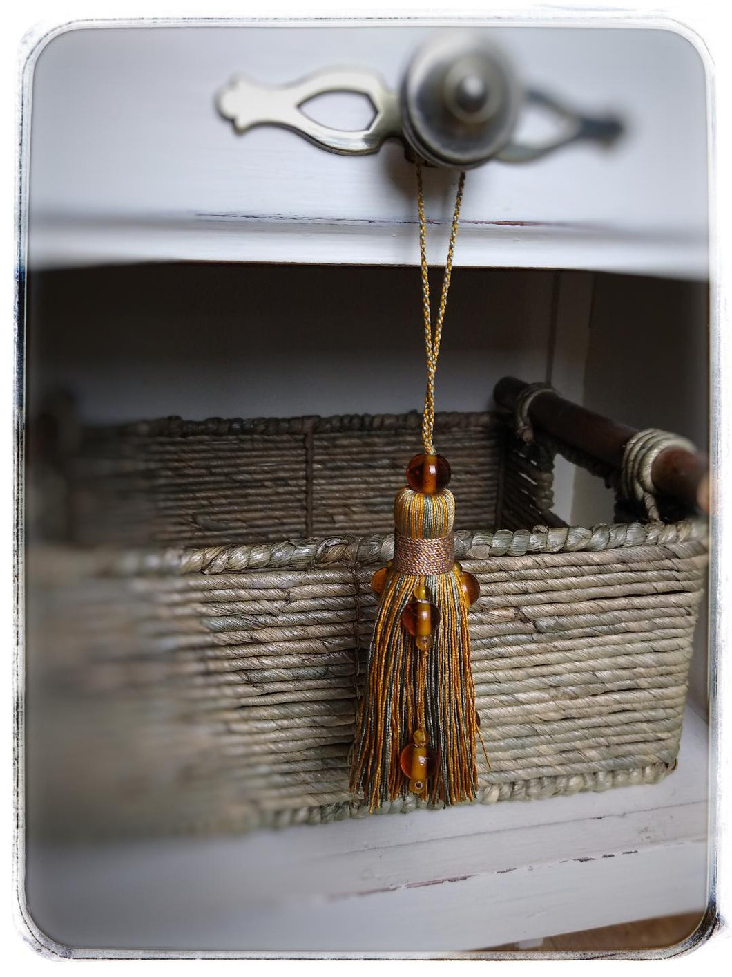 Sophie Bronze key tassel